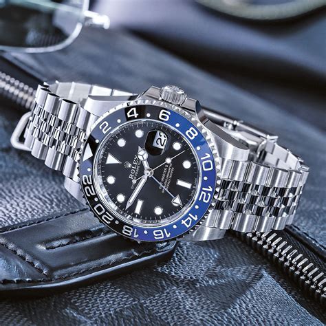 batman rolex gmt master ii|Rolex Batman 2023 price.